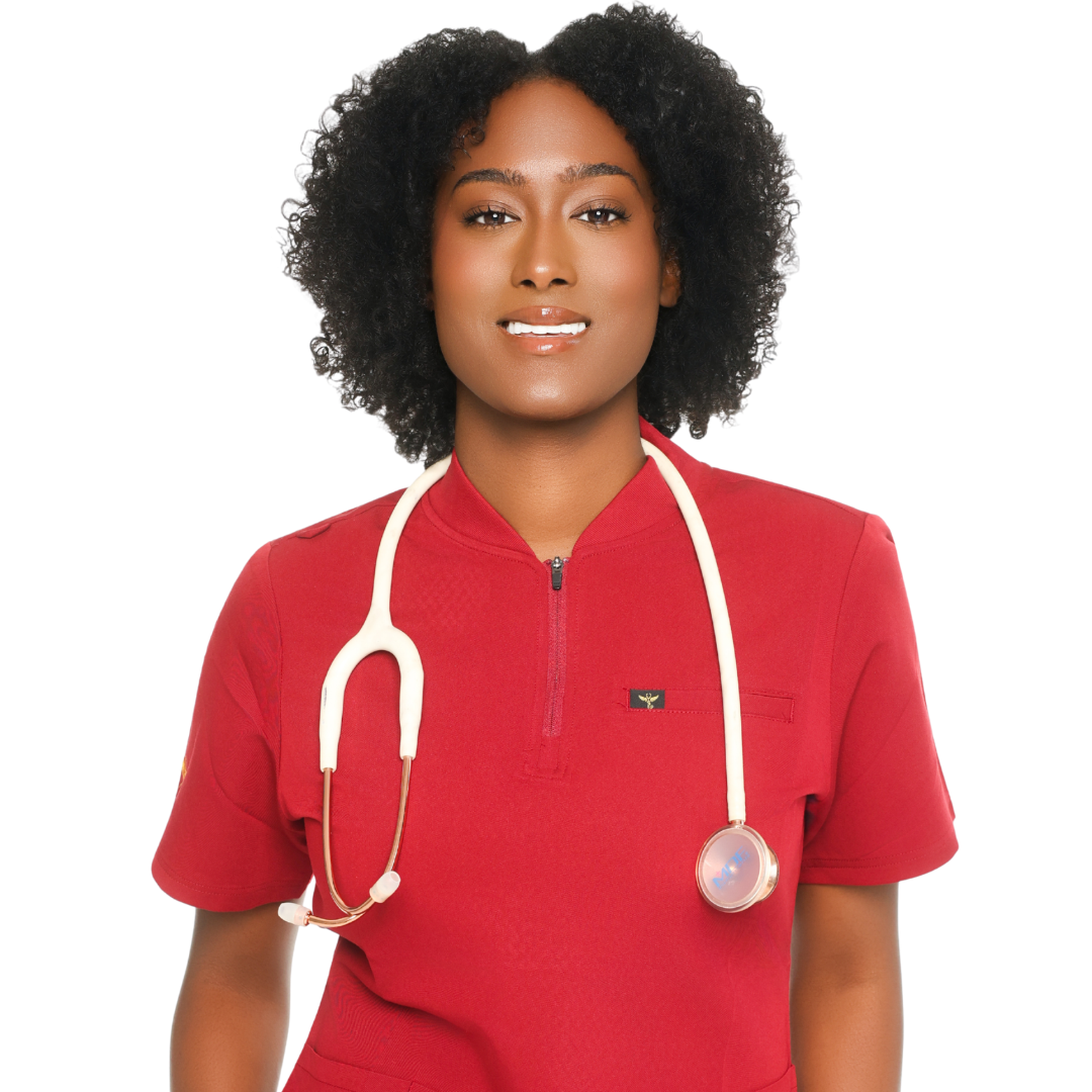 Luxa Zip Scrub Top™