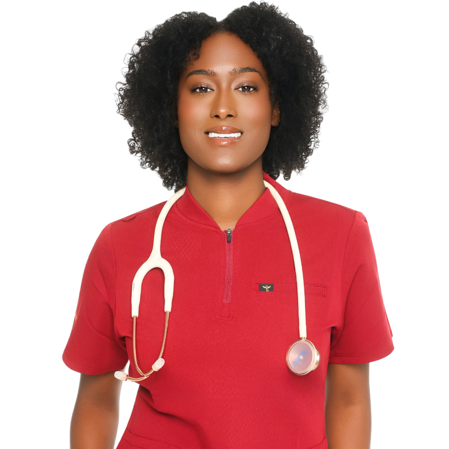 Luxa Zip Scrub Top™
