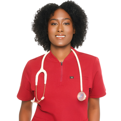 Luxa Zip Scrub Top™ Hover Preview