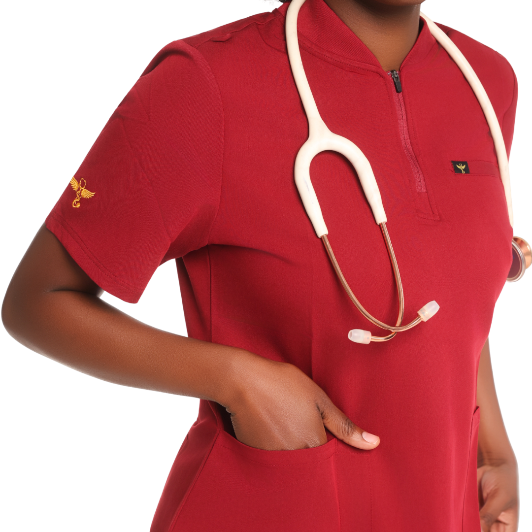 Luxa Zip Scrub Top™