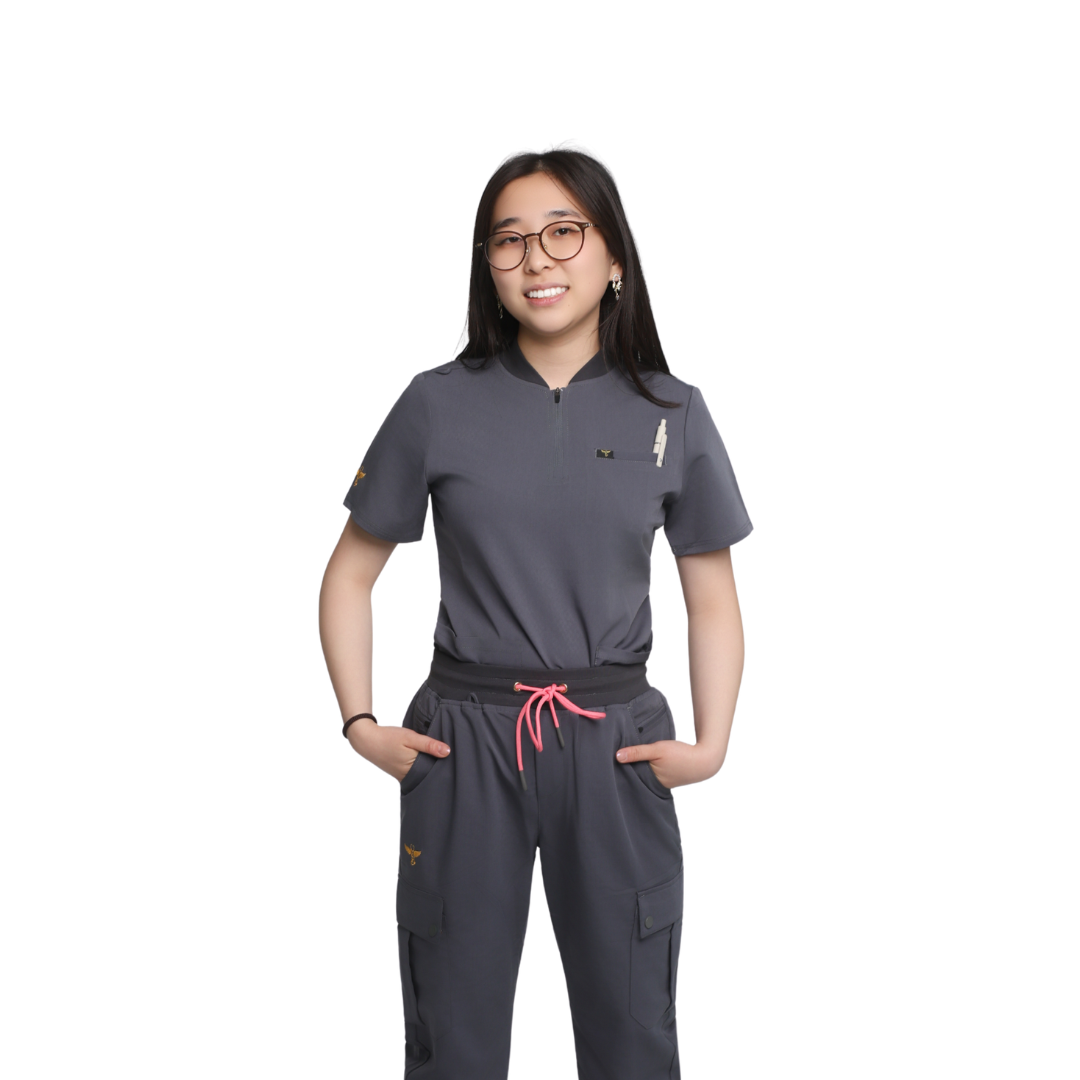 Luxa Zip Scrub Top™