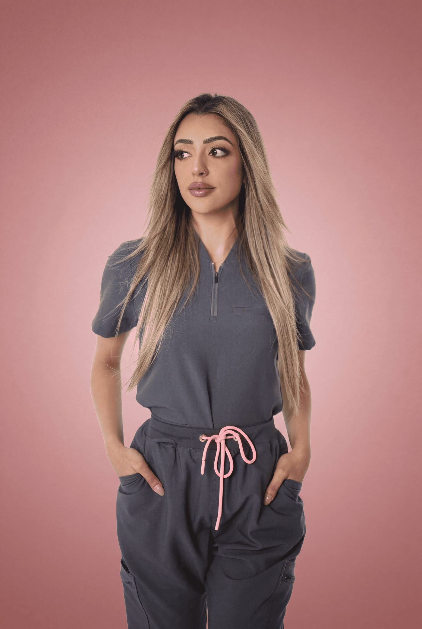 Luxa Zip Scrub Top™ - Media Element 4